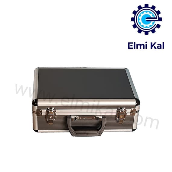 کیف آلومینیومی _ مشکی و نقره‌ای 